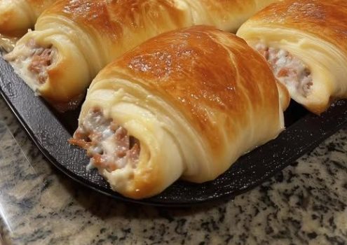 Sausage Cream Cheese Crescents