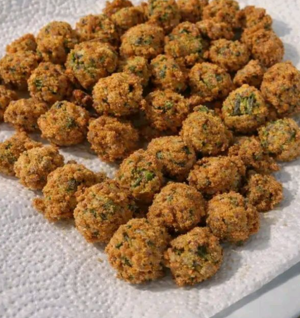Crispy Fried Okra Bites